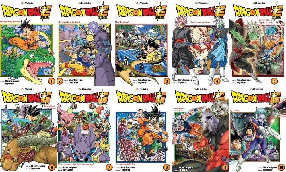 Dragon Ball komiks - kompletny atlas mangi z opisami wszystkich tomów