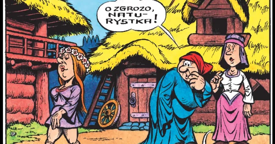 Gra Kajko i Kokosz - grafika i komiks dla młodych czytelników