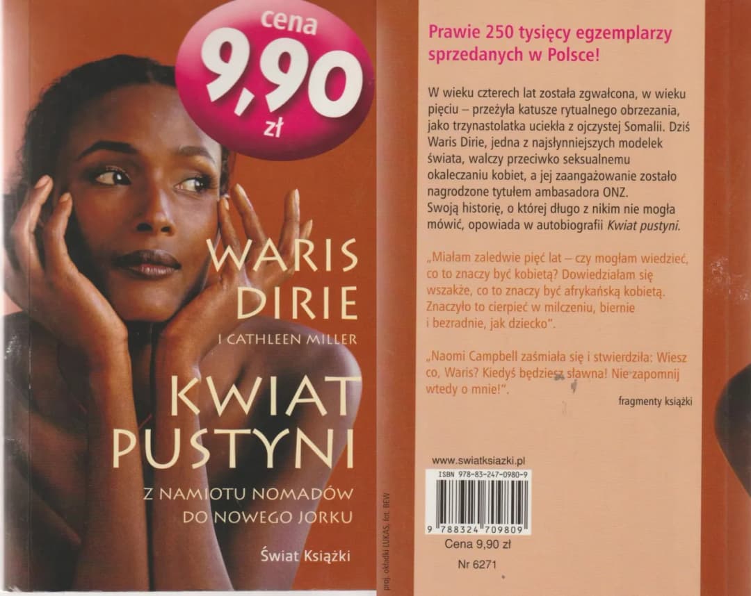 Poznaj autora książki Kwiat Pustyni - fascynująca historia Waris Dirie