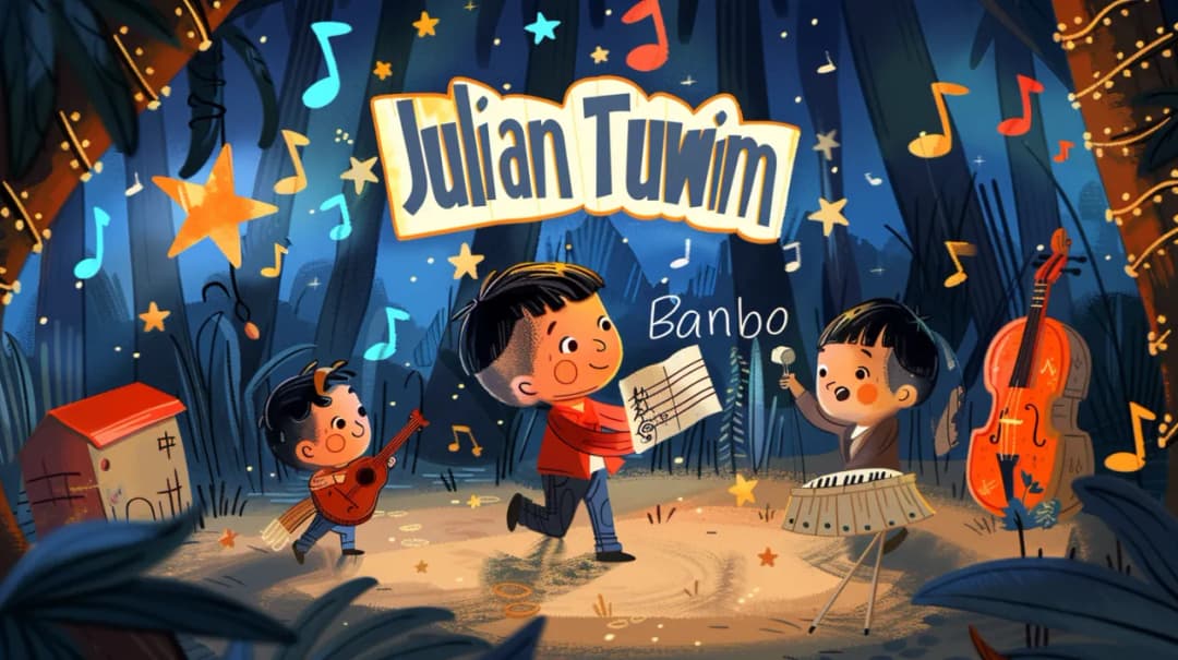 Julian Tuwim Bambo - klasyka literatury dziecięcej, która bawi