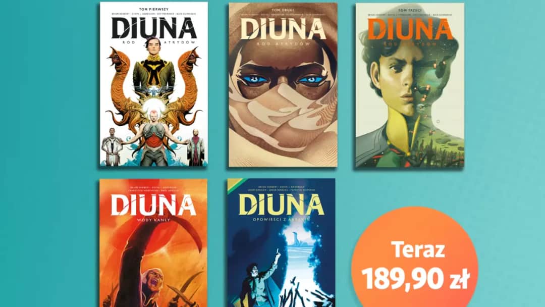 Najważniejsze komiksy diuny, które musisz poznać i przeczytać już dziś