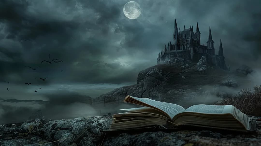 Literatura grozy - przerażające opowieści, które trzymają w napięciu: odkryj mrok