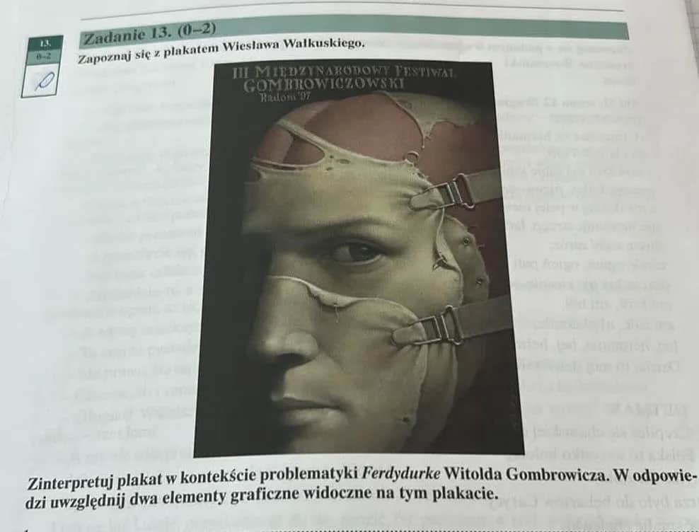 Plakat "Ferdydurke" - od literatury do sztuki: jak zmienił oblicze