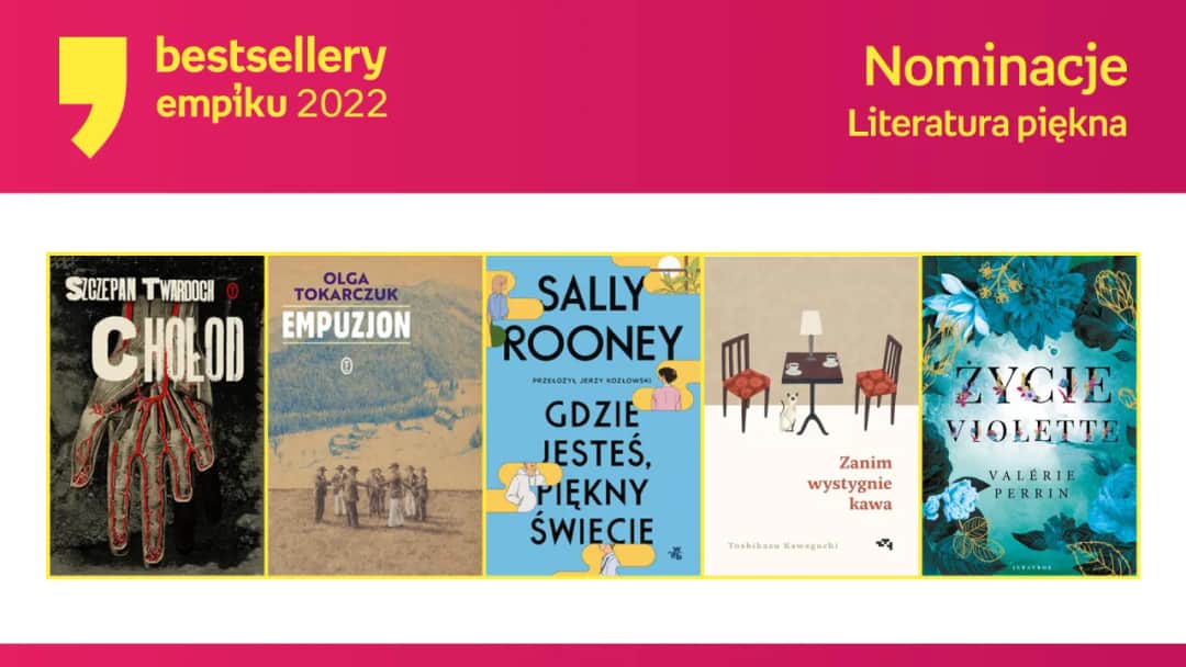 Bestsellery książkowe 2022: Polscy autorzy i BookTok podbili rynek